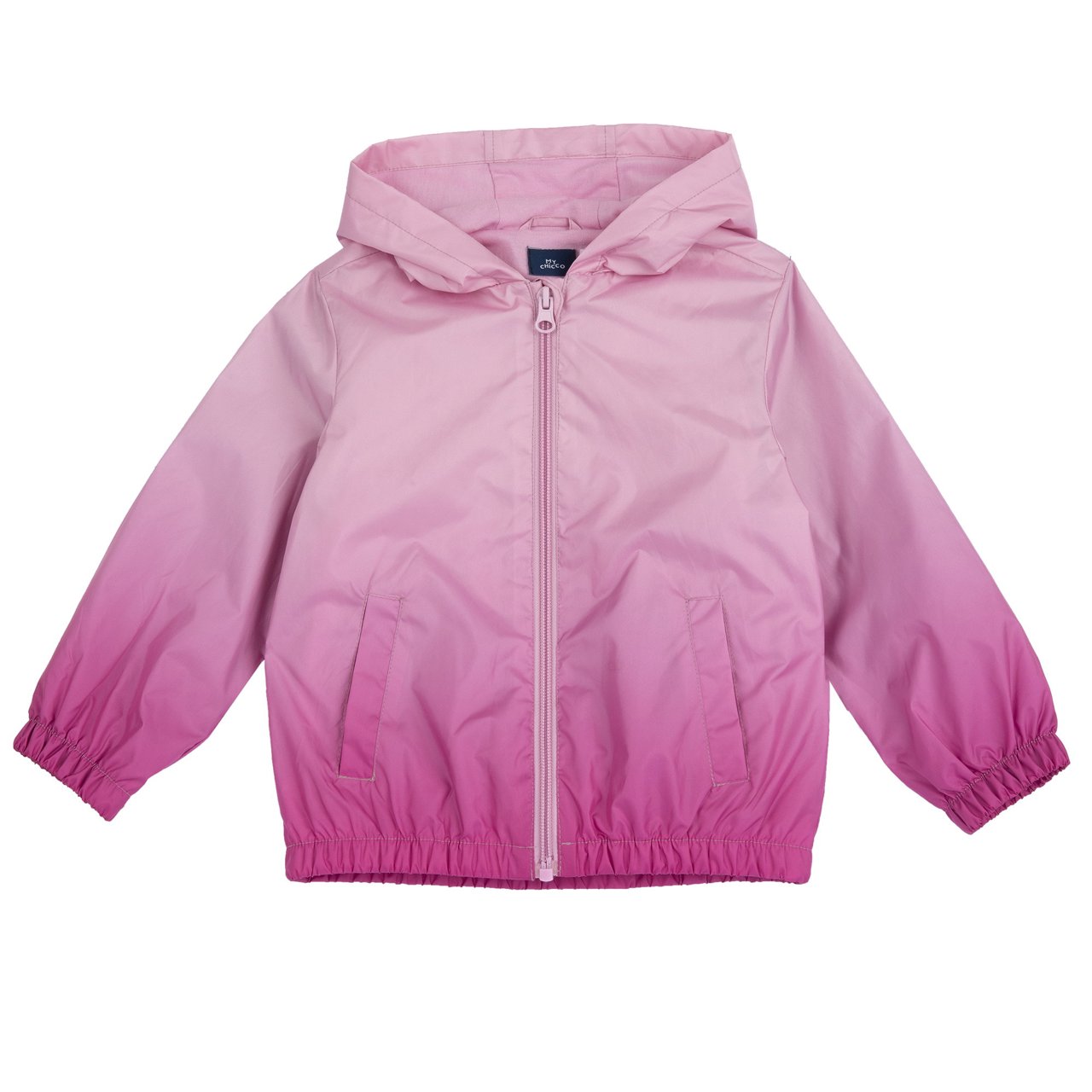 Giubbino antivento effetto sfumato