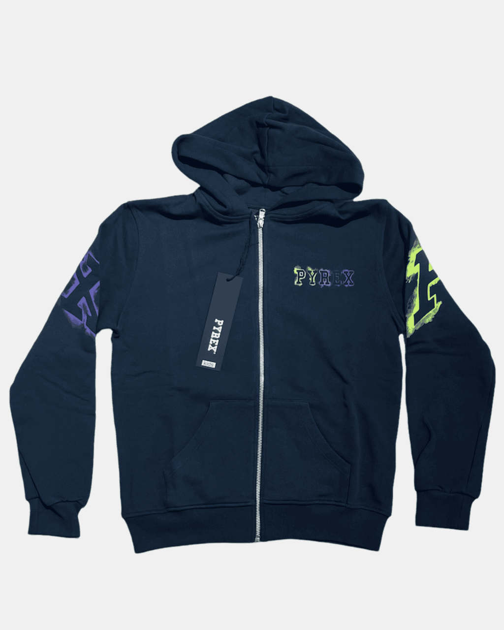 Felpa con zip e cappuccio